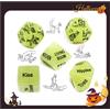 DYNLAB 5 Dadi Fosforescenti, Giochi Casuali, Giochi Di Ruolo 𝖘𝖊𝖝 𝖙𝖔𝖞