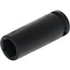 GEDORE Red Inserto per Avvitatore a Impulsi, Chiave a Bussola Avvitatore, 1/2 pollici, 12.5 mm, Esagonale, 19 mm, Inserto Lungo per Avvitatore, Auto e Officina, R63001916