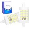 OLEVOLT Lampadine R7S 78mm LED Dimmerabile Luce Fredda 6000K 1150LM, 10W Equivalente a Lampada Alogena 100W, AC 220-240V, Nessun Sfarfallio, Set di 2