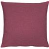 APELT Cuscino Imbottito, Poliestere, Bordeaux Violett, 48 x 48 x 15 cm