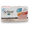 Amicafarmacia Schesir Tonnetto Con Salmone Cibo Umido Gatti Adulti Multipack 6x50g