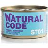 Natural Code Per Gatti Adulti Sterilizzati da 85 gr Gusto STERIL01 - Tonno e Zucchine