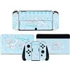 Yocore Full Wrap Skin, proteggi e personalizza il tuo Switch OLED - Collanti automatici eleganti in vinile compatibili con la console Nintendo Switch OLED, Dock, Joy-Con - DEG Store