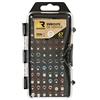 Rhino 22812 - Set cacciaviti corti, 67 pezzi, con portainserti magnetici, cromo, vanadio