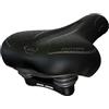 Selle Montegrappa Sella Montegrappa Future Lady 1900 con Elastomers da Bici per uso City Bike Colore Nero