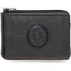 Pepe Jeans Cracker Portafoglio con Porta carte di credito Nero 11x7x1,5 cm Pelle, Nero, Taglia unica, Portafoglio con porta carte di credito