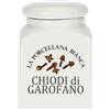 La Porcellana Bianca, Barattolo da Cucina per Chiodi di Garofano in Porcellana Decorata, Linea Conserva, Capienza 175 ml