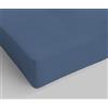 MB HOME ITALY Lenzuolo Sotto MAX COLOR con Angoli Elasticizzati da 25 cm Letto Singolo 90x200 cm, 100% Cotone Made in Italy - Tinta Unita AVIO