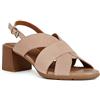 Geox D New Marykarmen, Sandalo, Beige, 39 EU