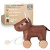Little Big Friends Pull Along Friends | Pull Along Toy for Baby | Traditional Toys | Easy to Clean | Bruce the Moose