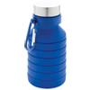 Borraccia pieghevole in silicone con moschettone personalizzata America 550 ml personalizzate o neutre