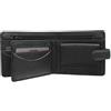 VISCONTI Portafoglio uomo Augusti Collection SAWGRASS in pelle doppio scomparto Blocco RFID AG17 Nero