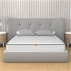 MiaSuite Materasso Alla francese 140x190, altezza 25 cm - Memory Foam, Antiacaro, Anallergico | Allegro