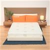 MiaSuite Materasso Matrimoniale 170x200 Sfoderabile, Alto 19 cm - Waterfoam, Rivestimento in Aloe Vera | Lupin I