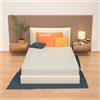 MiaSuite Materasso Sfoderabile 140x190 cm Alla Francese - Alto 18 cm, Waterfoam, Anallergico, Antiacaro, Traspirante | Sim