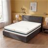 MiaSuite Materasso 90x190, Alto 30 cm - Singolo, Memory, Sfoderabile, in Bayscent | Cabrio