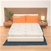 MiaSuite Materasso Matrimoniale 160x190 Memory, alto 25 cm - Rivestimento in Aloe Vera, Traspirante | Top H25