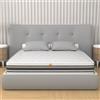 MiaSuite Materasso Alla Francese 140x190 cm a Molle Bonnel e Memory, alto 26 cm - Box System, Traspirante | Rubino