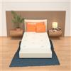 MiaSuite Materasso Singolo 80x190, Alto 16 cm - Rivestimento Silver, Waterfoam | Levante H16