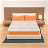 MiaSuite Topper Memory Foam singolo 165x200 - alto 5 cm, rivestimento Dry Amicor, sfoderabile | Correttore H5