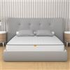 MiaSuite Materasso Singolo 90x195, altezza 19 cm - Memory Foam, Antiacaro, Anallergico | Premiere