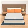 MiaSuite Materasso Matrimoniale 160x195, altezza 22 cm - Memory Foam, Antiacaro, Anallergico | Easy