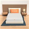 MiaSuite Materasso Una Piazza e Mezza 120x190, Alto 16 cm - Waterfoam, Anallergico, Antiacaro | Smart H16