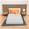 MiaSuite Materasso Matrimoniale Alla Francese 140x190, Alto 18 cm - Waterfoam, Anallergico, Antiacaro | Smart H18