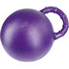 Kerbl Palla da gioco per cavalli, gusto menta, viola, 25 cm, resistente ai morsi, con valvola speciale