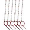 HUAZIZ 6 pz Precablato 15cm Bianco Caldo Striscia LED 3528 SMD LED Luce Autoadesiva 12 V ~ 18 V per Il Modello Treno Layout