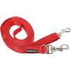 PERROS LIFE Guinzaglio 3 Metri con Doppio moschettone 25mm Cane Taglia Grande (Rosso)