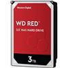Western Digital HDD Scrivania Rosso 3TB 3.5 SATA 256MB