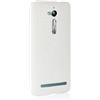 zl one Telefono Caso per Asus Zenfone Go ZB500KL,Custodia PU Coccodrillo Pelle Copertura Back Case Cover-Bianco