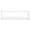Asalvo 151505 Sponda del Letto, Bianco, 150 X 43.5 cm