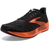 Brooks Hyperion Tempo, Scarpe da Corsa Uomo, Nero Black Flame Grey, 45 EU