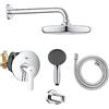 Grohe Essence set doccia incasso con soffione tondo ROUND211