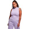URBAN CLASSICS Body Donna a Lupetto con Collo Alto e Maniche Lunghe, Dolcevita Smanicato in Jersey Elasticizzato, Anche Taglie Extra-Large XS - 5XL