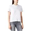 Calvin Klein Jeans Tee istituzionale Ridotto T-Shirt, Bright White, XS Donna