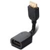 CABLEPELADO Cavo prolunga HDMI maschio a femmina | HDMI | Extender | Flessibile | 10 cm | 4K e 3D 1080P | Compatibile con Google Chrome Cast, TV Stick, HDTV, PS3/4/5, Xbox360, portatile