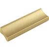 ALLES IM GRIFF Maniglia per mobili Alto LA 32 mm, larghezza 58 mm, ideale per cassetti, alluminio dorato opaco