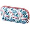 Oh My Pop! Flamenco Tropical-Astuccio da Toilette Jelly, Verde, 34 x 18 cm