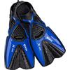 Mares Aquazone X-One, Pinne Snorkeling Adulto - Unisex, Blu, M/L
