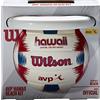 Wilson, Pallone da Pallavolo e Frisbee AVP HAWAII SUmmER KIT, Set Estivo, Pelle Composita, Per la Spiaggia, Multicolori, WTH80219KIT