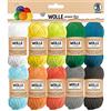 Ursus 56040099 - Lana intensa, in 100% cotone, in 10 diversi colori, gomitoli da 10 g/29 m, per lavori a maglia e uncinetto e per piccoli progetti di bricolage
