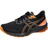 ASICS GT-1000 12 GTX, Sneaker Uomo, Black/Bright Orange, 40.5 EU