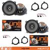 Hertz Kit 4 Casse Altoparlanti Hertz X130 Ant+Post per Dacia Logan I dal 2004-12