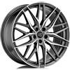 Cerchi in lega Msw 50 9.0x22 Matt Gunmetal Full Polished