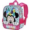 Disney Minni Mouse Wishful-Zaino Basic, Blu, 31 x 39 cm, Capacità 18.2 L
