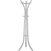 DRW Appendiabiti da terra con tre gambe in metallo bianco, 58 x 58 x 180 cm, tubo 20/40 mm e 13 mm