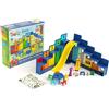 Learning Resources Set da gioco Deluxe Quartieri Generali della Missione Step Squad Numberblocks Learning Resources, Dai 3 anni, Include Tre da collezione, Caratteristiche da spia nascoste e Foglio di adesivi